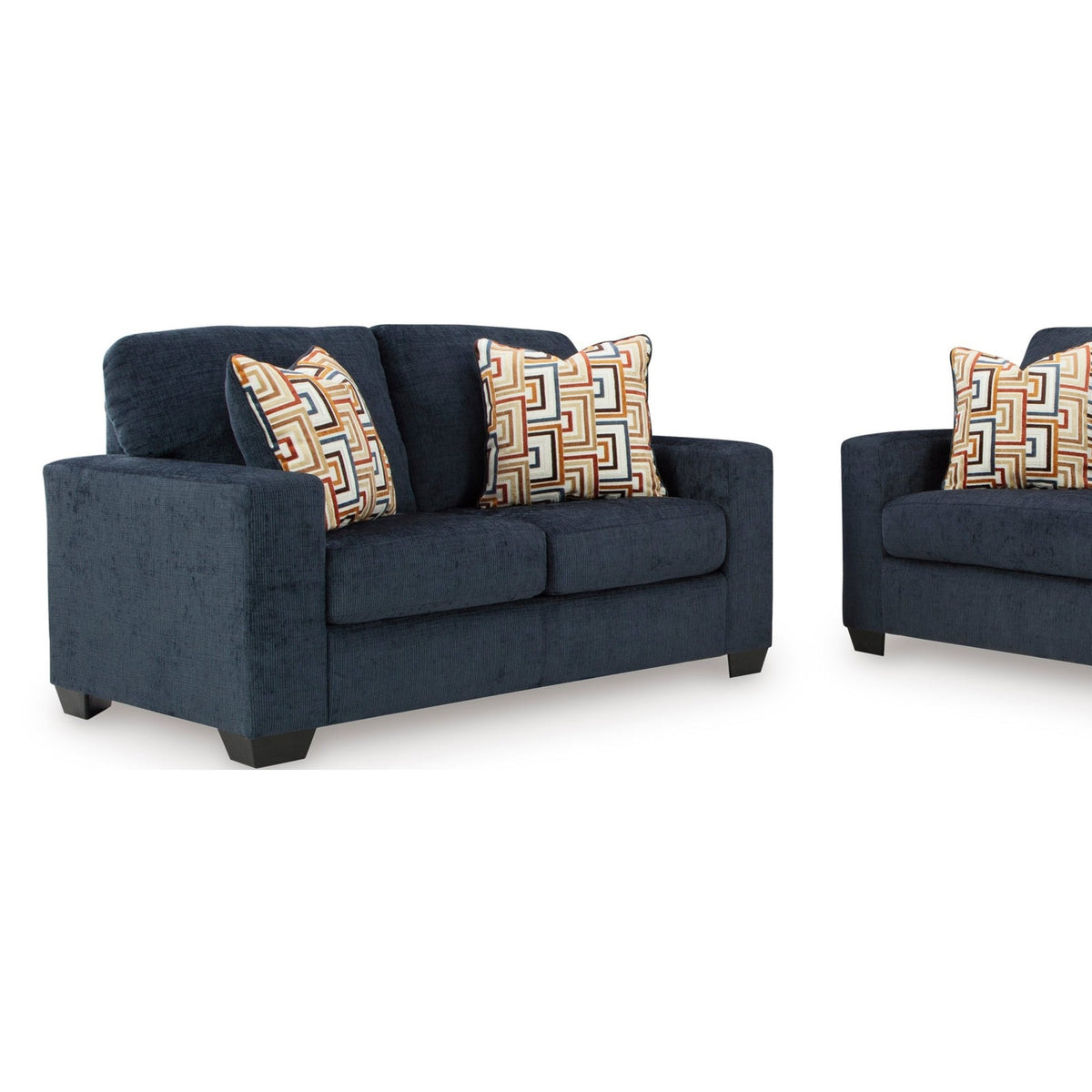 Ashley 243-03 - Sofa and Loveseat — Exact product detail: Left-side detail