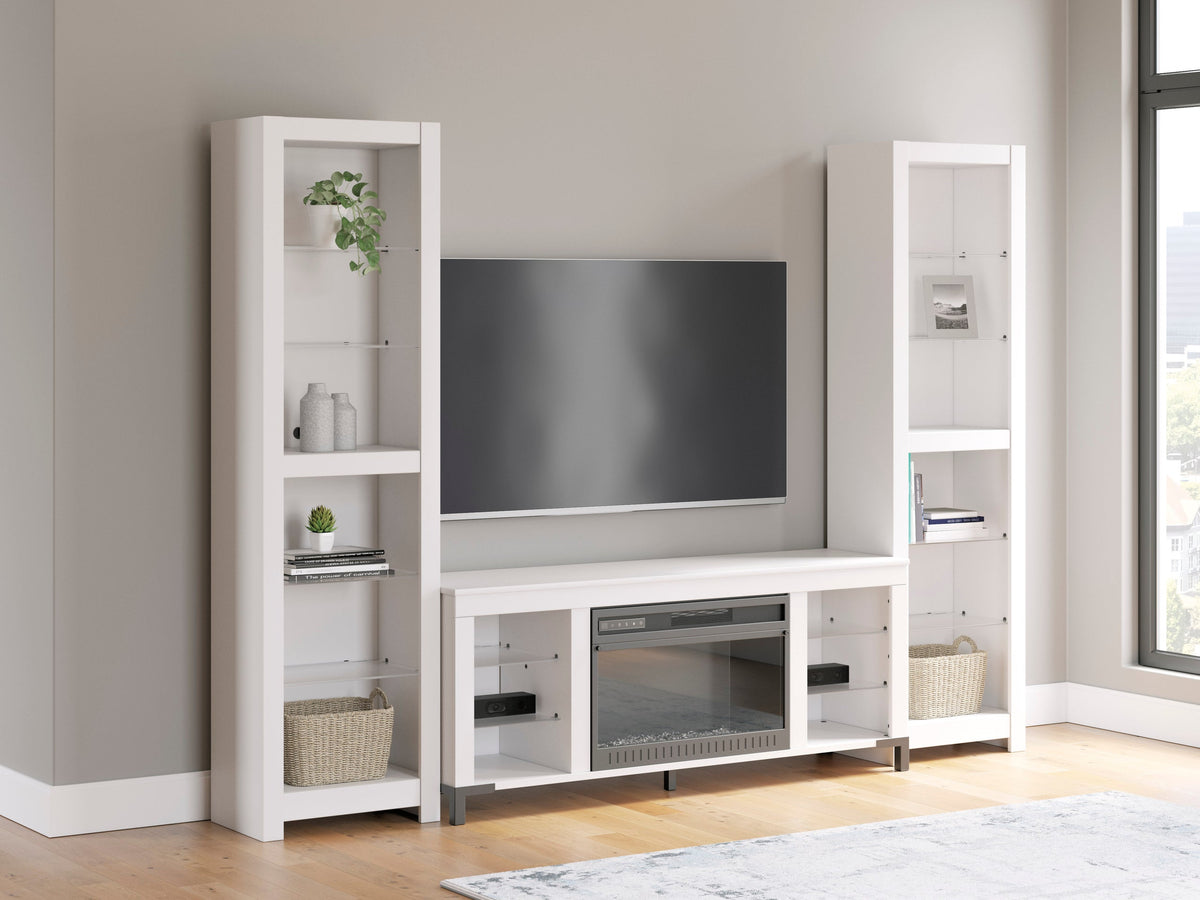 W2722 - TV Stand 59" L w/Fireplace (LED Lights) — additional view [3]