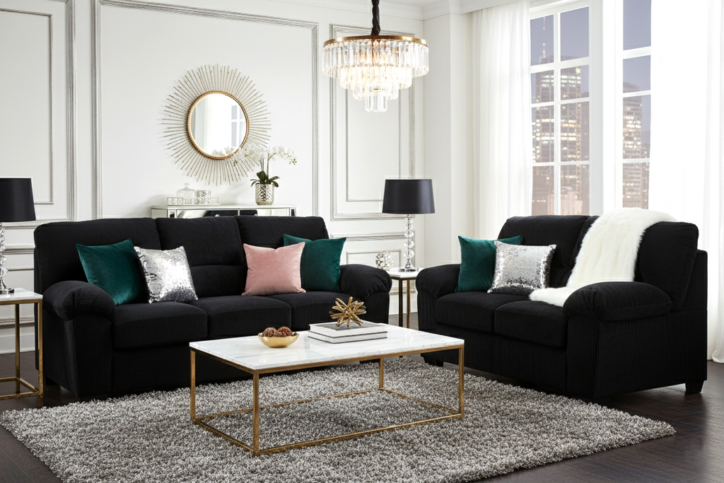 Ashley 242-04 Sofa & Loveseat — additional view [1]