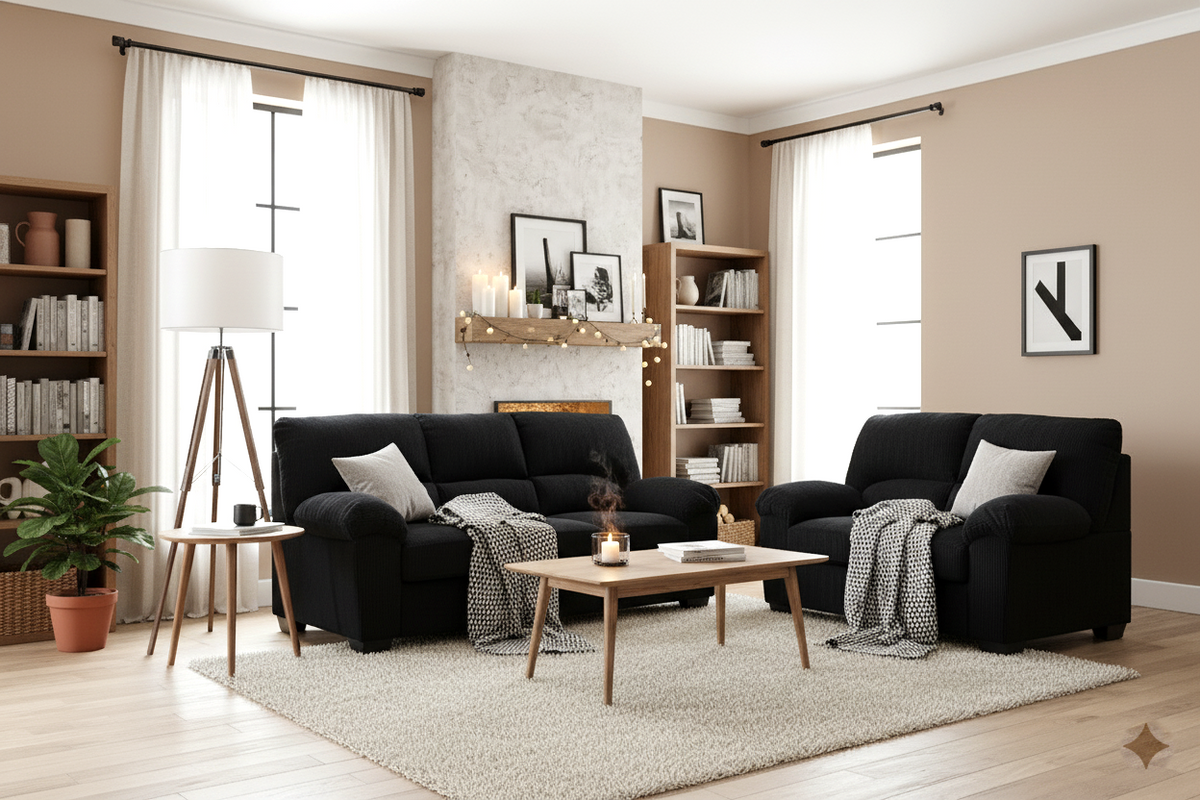 Ashley 242-04 Sofa & Loveseat — additional view [2]
