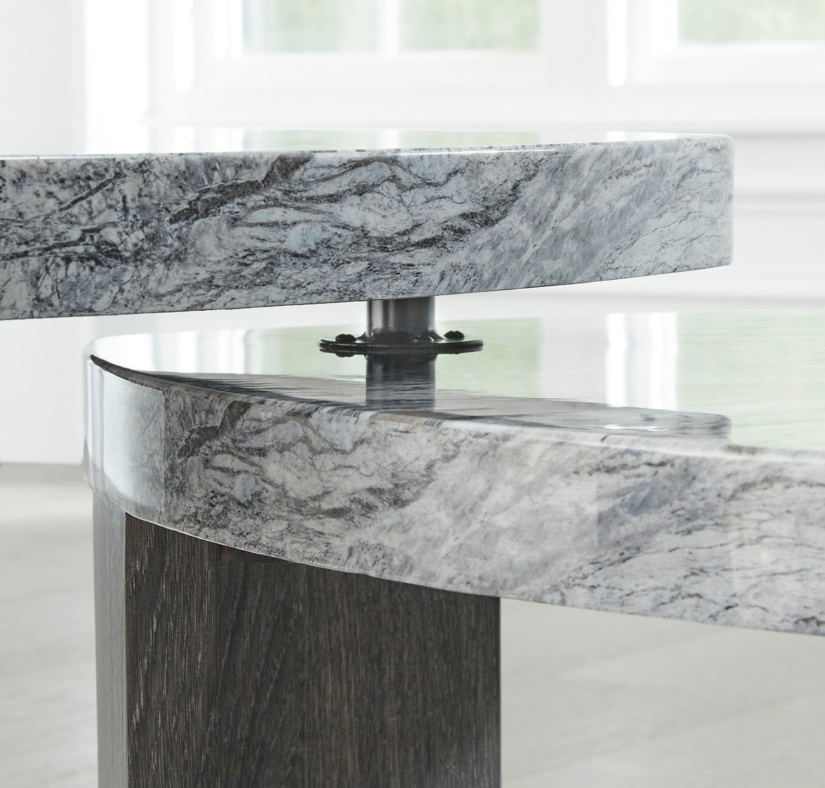Ashley T600-0 - Stacked Cocktail Table (ETA: 8/26) — additional view [3]