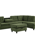42Heights Reversible Sectional and Ottoman — Exact product detail: Center detail