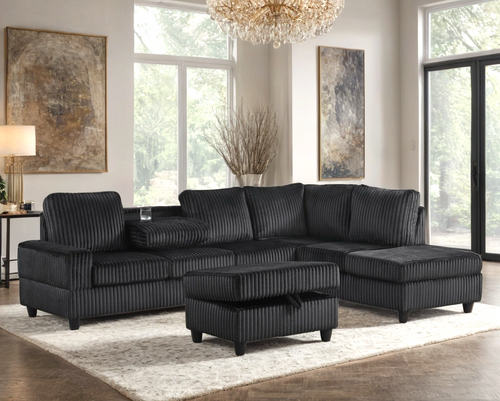 48Heights Reversible Sectional + Ottoman — additional view [1]