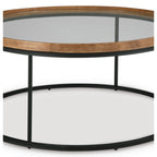 Ashley T502-8 - Cocktail Table — Exact product detail: Center detail