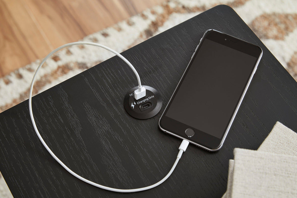 Ashley T208-117 - End Table (USB-A / USB-C Ports) **NEW ARRIVAL** — additional view [3]
