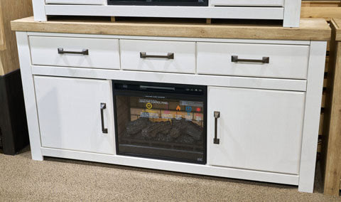 W4615-268 - TV Stand or TV STAND w/Fireplace 72"L **NEW ARRIVAL** — additional view [2]