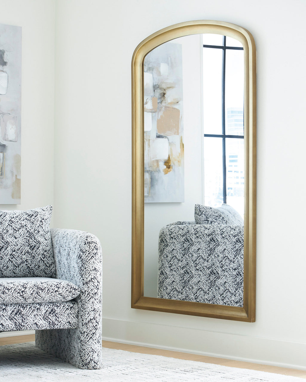 Ashley A8010436 - Floor Mirror **NEW ARRIVAL** — additional view [1]