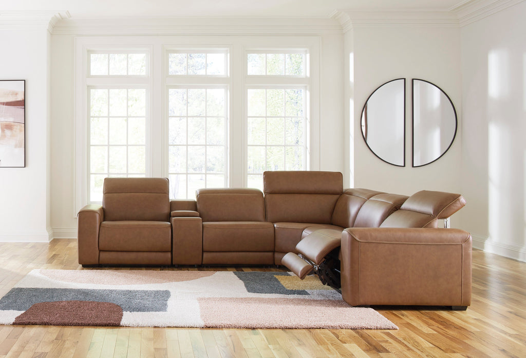 Ashley U107 - Modular Sectional (TOP GRAIN/POWER)**NEW ARRIVAL** — additional view [2]