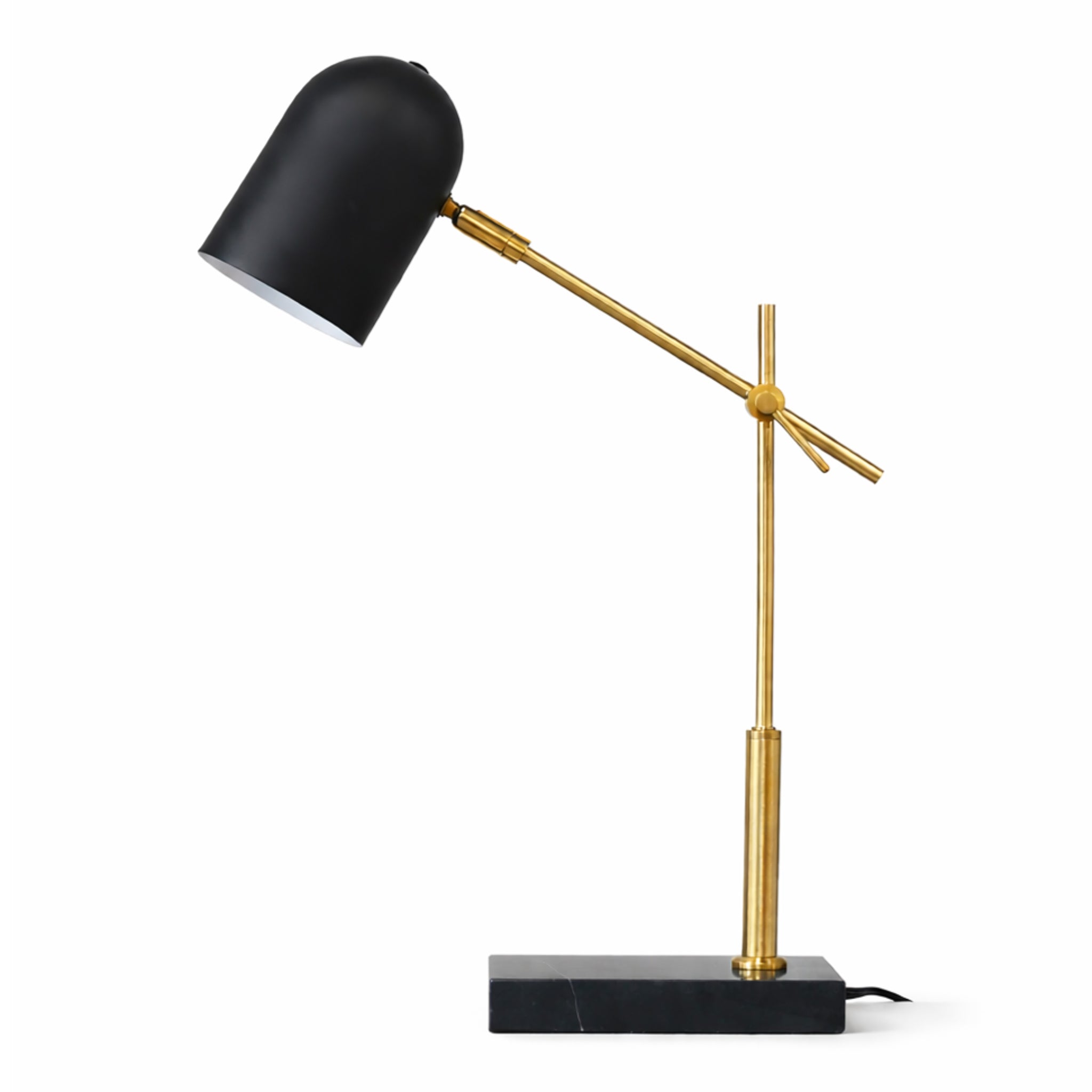 Lumora Table Lamp - Black outer - White inner