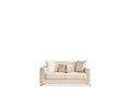 Galaxy Home Luna Loveseat in Ivory