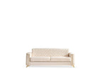 Galaxy Home Luna Sleeper Sofa in Ivory