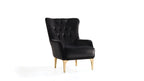 Galaxy Home Lust Chair in Black