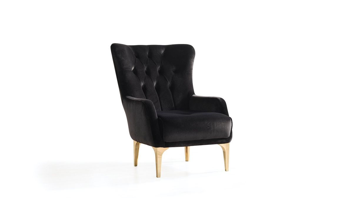 Galaxy Home Lust Chair in Black