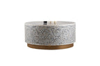 Galaxy Home Modern Luxe Coffee Table in Gray