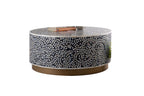 Galaxy Home Modern Luxe Coffee Table in Navy
