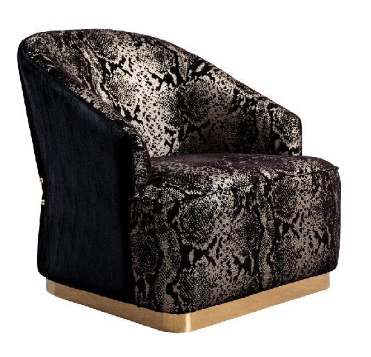 Galaxy Home Majesty Chair in Black