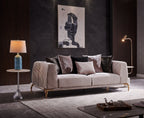 Galaxy Home Majesty Loveseat in Ivory