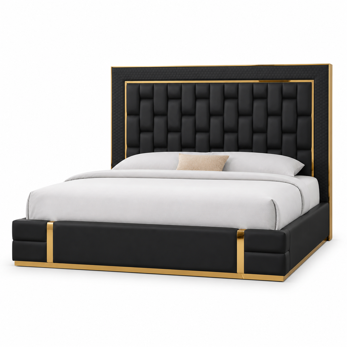 Marbella Black Queen Bed