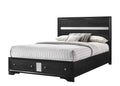 Galaxy Home Matrix King Bed in Black
