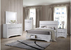 Galaxy Home Matrix Queen Bed in White