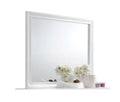 Galaxy Home Matrix Mirror in White