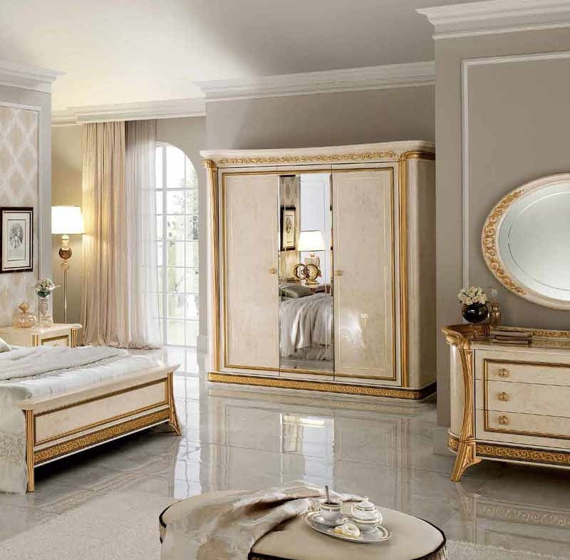 ESF Furniture - Arredoclassic Italy Melodia 3 Doors Wardrobe - MELODIA3DW