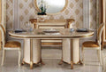 ESF Furniture - Arredoclassic Italy Melodia Oval Dining Table w-1ext - MELODIATABLE