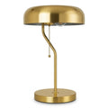 Metro Table lamp with Gold outer and White inner