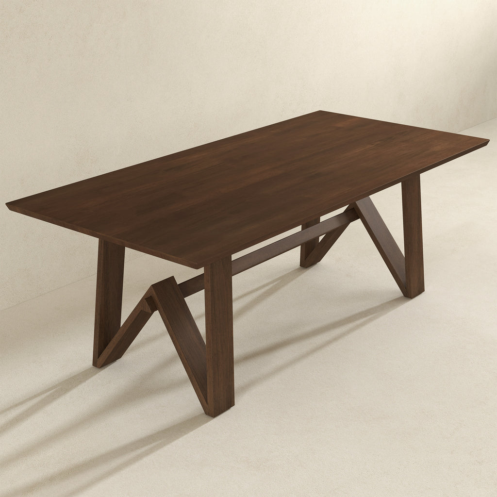 Trimont Rectangular 78" Solid Wood Dining Table