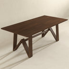 Trimont Rectangular 78" Solid Wood Dining Table