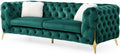 Galaxy Home Moderno Sofa in Green