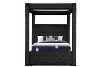 Galaxy Home Monica Queen Bed in Black
