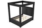 Galaxy Home Monica Queen Bed in Black