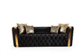 Galaxy Home Naomi Sofa in Black