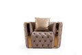Galaxy Home Naomi Chair in Taupe