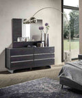 ESF Furniture - New Star Double Dresser with Mirror - NEWSTARDDM