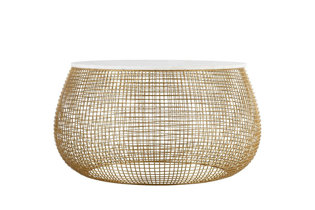 Galaxy Home T3007-36-25 Coffee Table in Gold
