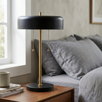 Obni Table Lamp with Black outer and White inner