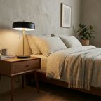 Obni Table Lamp with Black outer and White inner