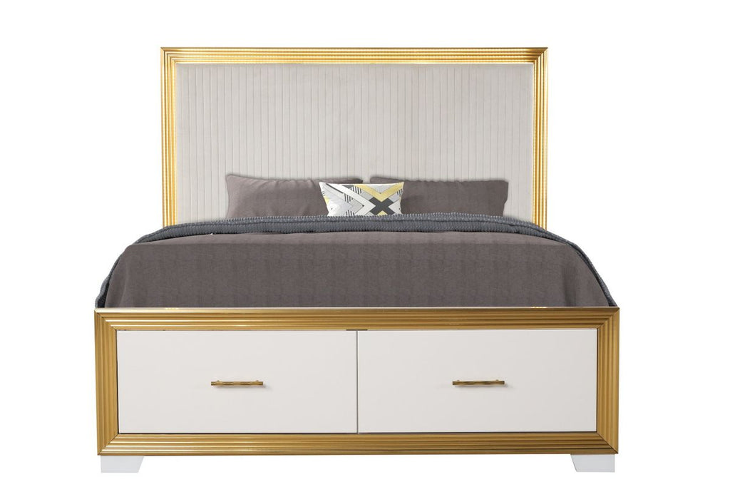 Galaxy Home Obsession Queen Bed in White