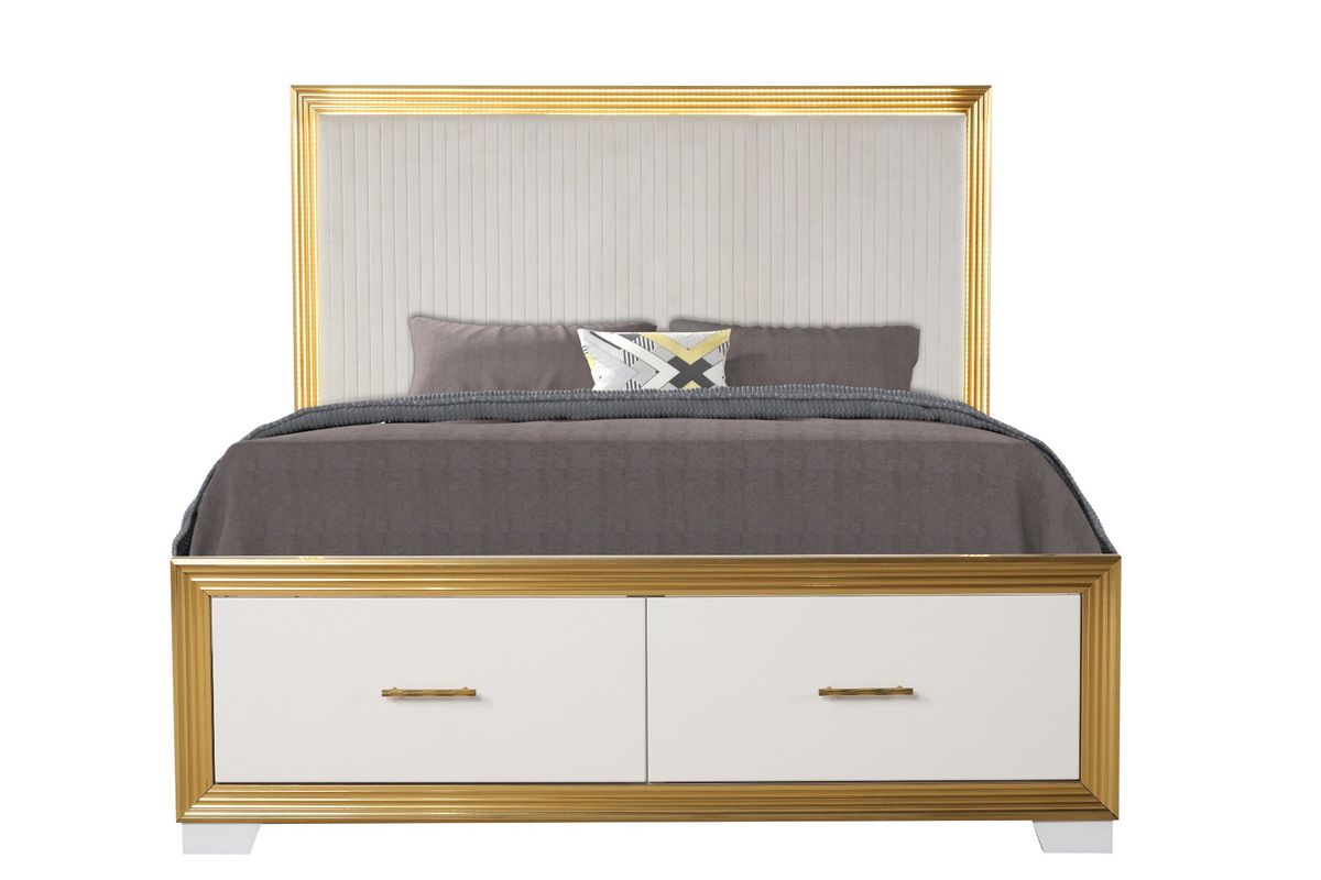 Galaxy Home Obsession Queen Bed in White