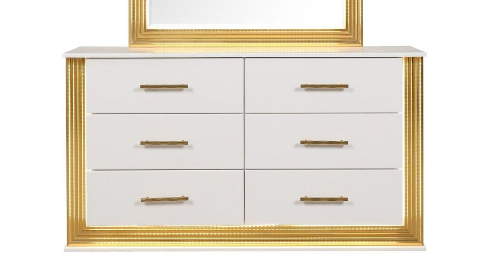 Galaxy Home Obsession Dresser in White