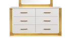 Galaxy Home Obsession Dresser in White