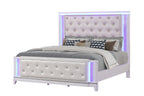 Galaxy Home Opium King Bed in White