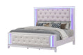 Galaxy Home Opium Queen Bed in White