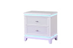 Galaxy Home Opium Nightstand White
