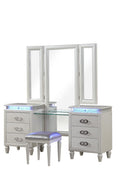 Galaxy Home Passion Vanity Set in Milky White