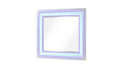 Galaxy Home Passion Mirror in Milky White