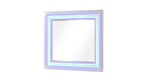 Galaxy Home Passion Mirror in Milky White