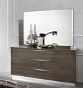 ESF Furniture - Platinum Double Dresser with Mirror - PLATINUMDRESSER-MIRROR